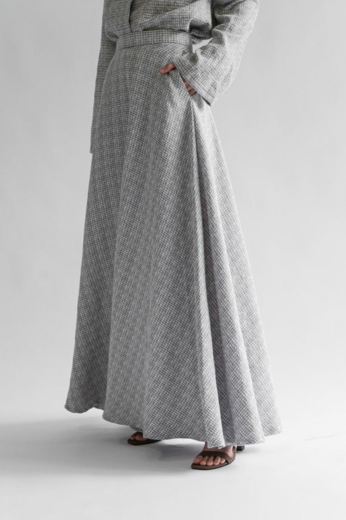 Circa Skirt (Ash Grey)