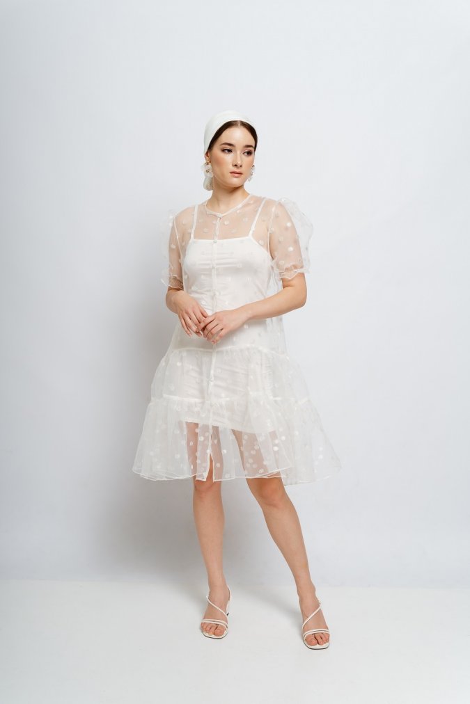 Lona Dress (White)